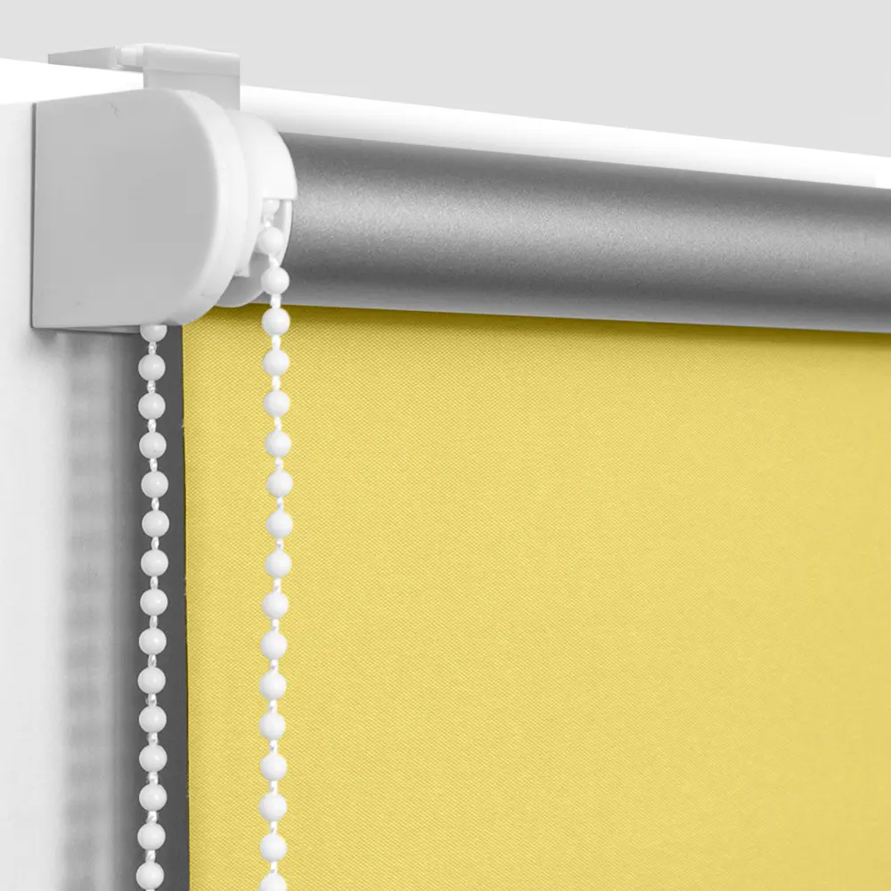 Штора рулонная блэкаут Эскар 60x160 см желтая Lime 5 BLACKOUT STLM-2037775 - Вид №1