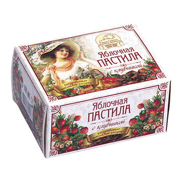 Белевская пастила в шоколаде с клубникой 100 г Santreyd 31992 - Вид №1