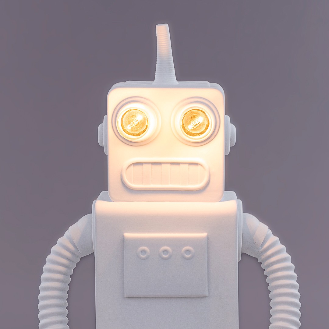 Seletti 14710 Robot Lamp лампа настольная 121274 - Вид №1