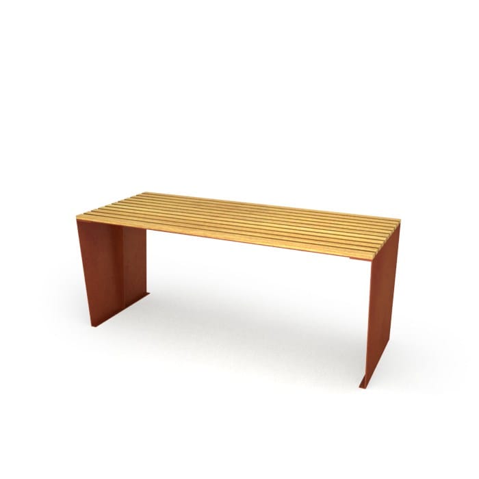 Прямоугольный стальной стол для общественных мест LAB23 Мэрилин ARCH-00045257 - Вид №8