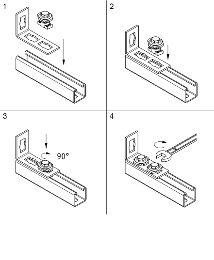 66519910 BIS PushStrut Болт для облегчённого монтажа сложных конструкций из профиля walraven  - Вид №2