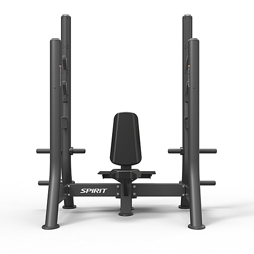 SP-4208 Spirit fitness sp-4208 олимпийская скамья для армейского жима Spirit Fitness  - Вид №2