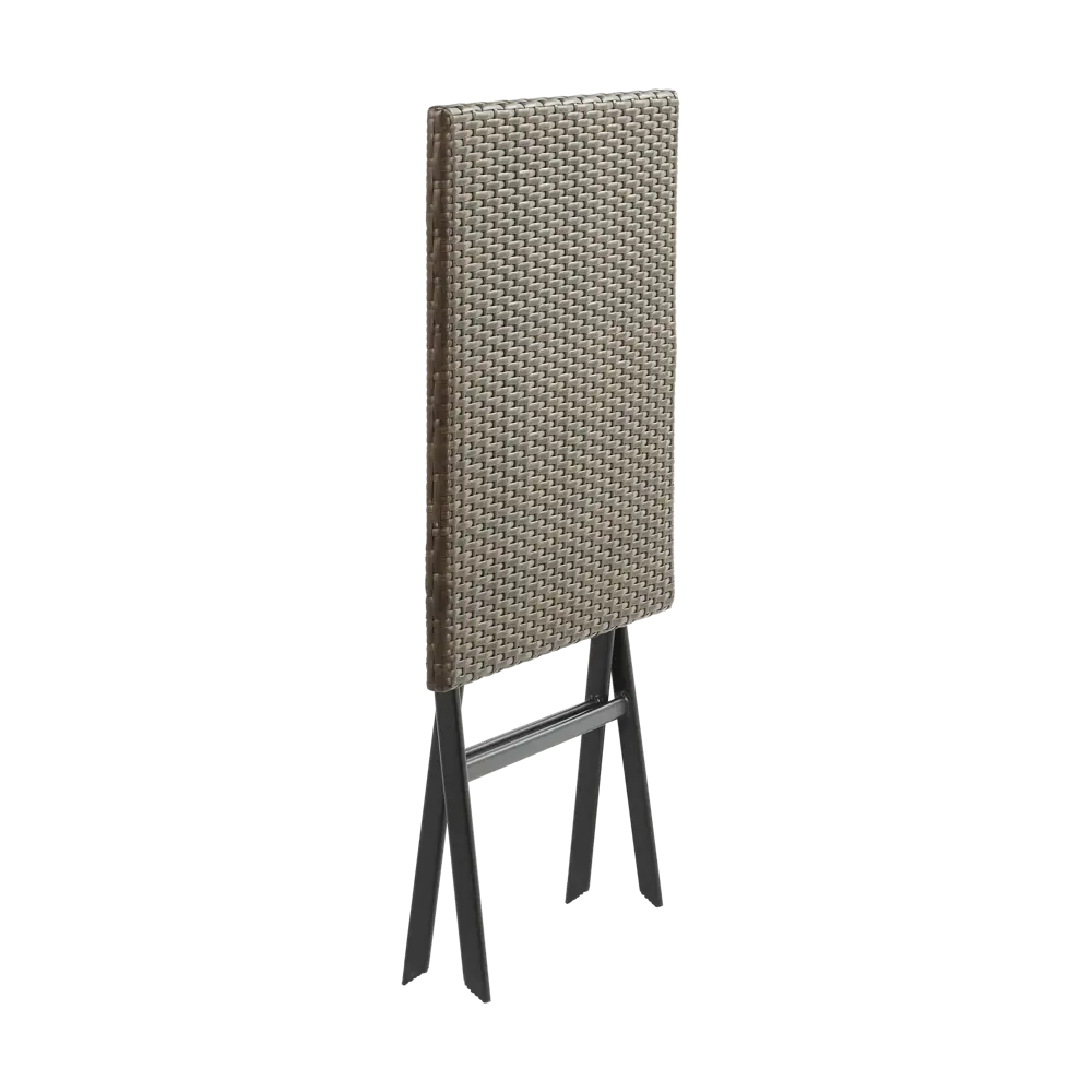 Стол садовый складной Zena Origami 60x60 см сталь/пластик цвет коричневый Santreyd STLM-2035819 - Вид №3