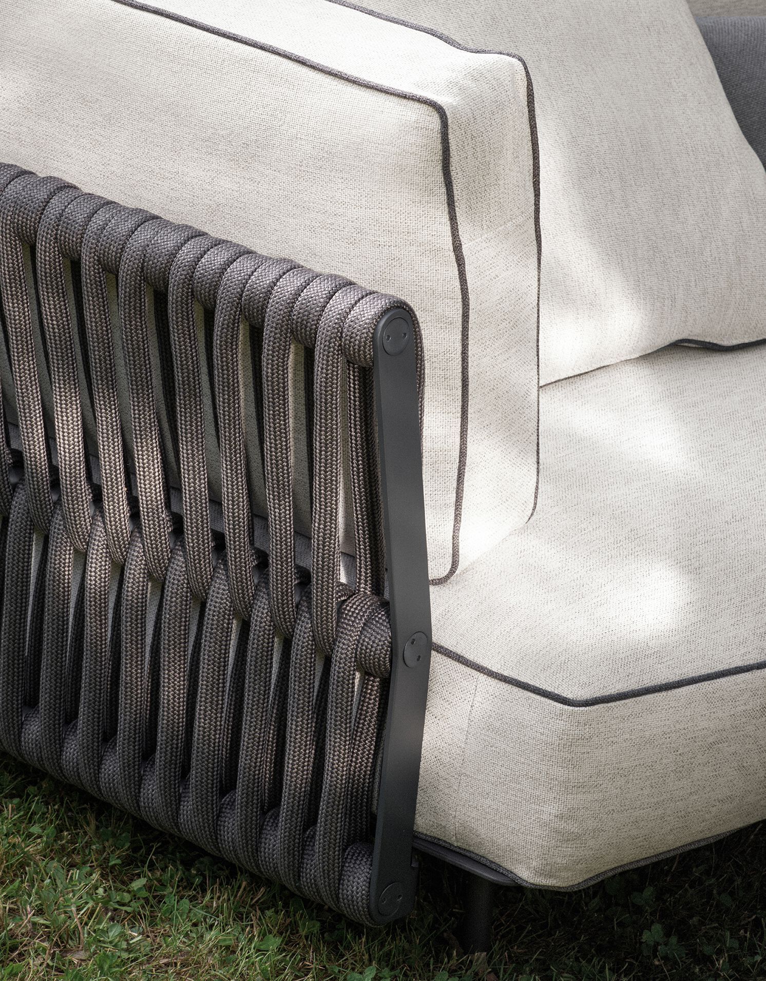 Угловой садовый диван из ткани Potocco Soul ARCH-00077792 - Вид №3