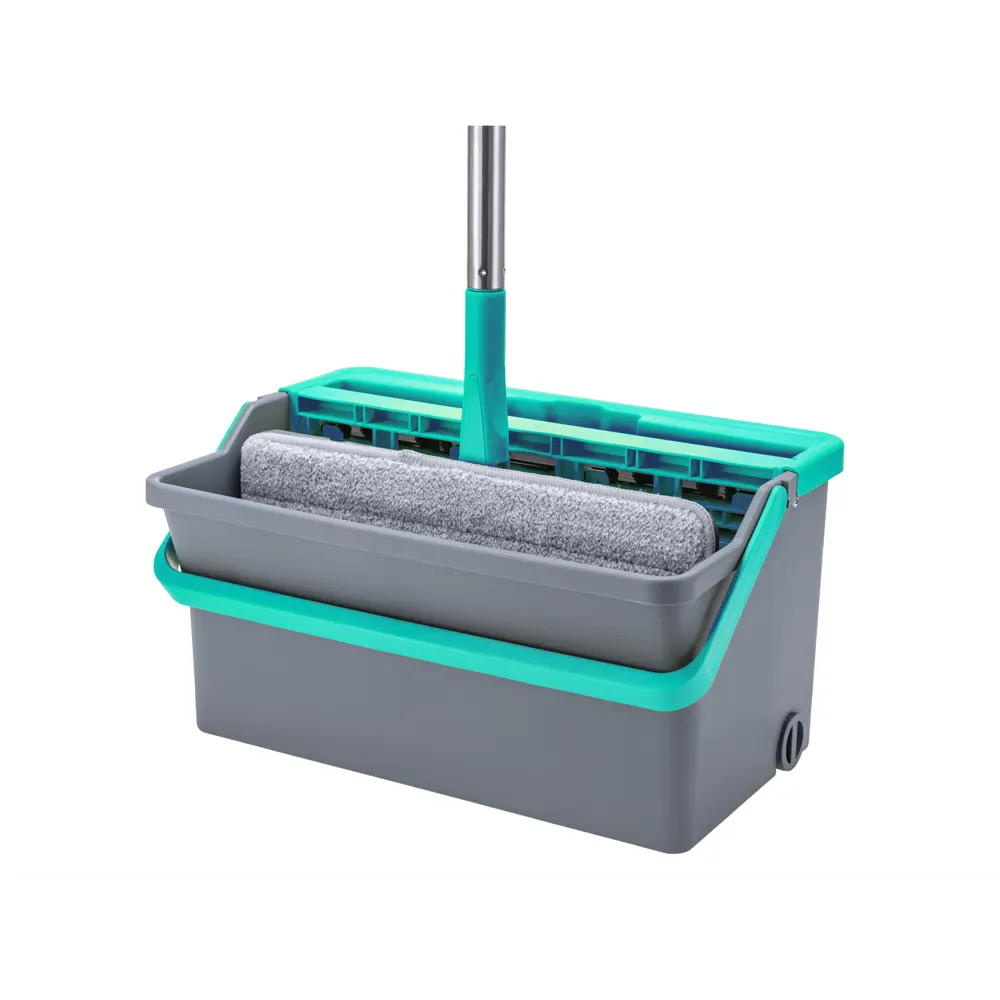 Набор швабра и ведро с отжимом 4 л Hitt Supreme Perfect цвет серый STLM-2134720 - Вид №4
