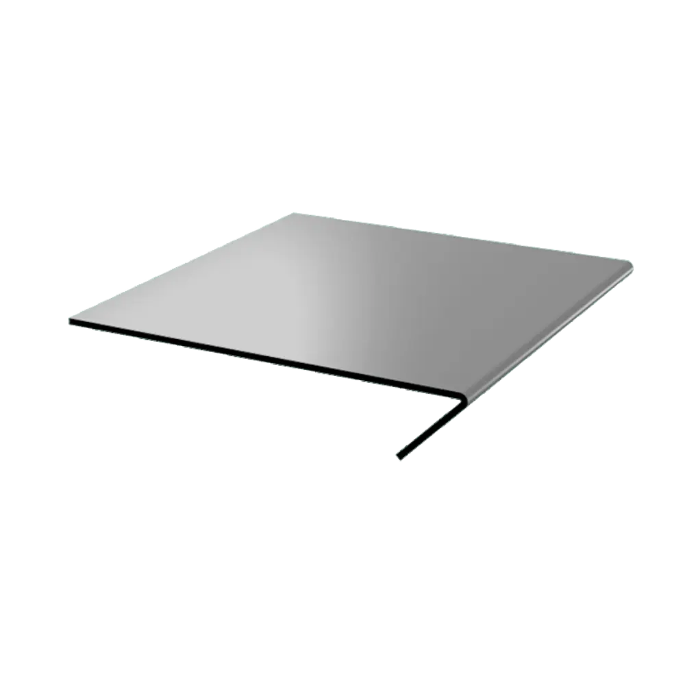 Планка завершающая цвет серый Santreyd STLM-2089398