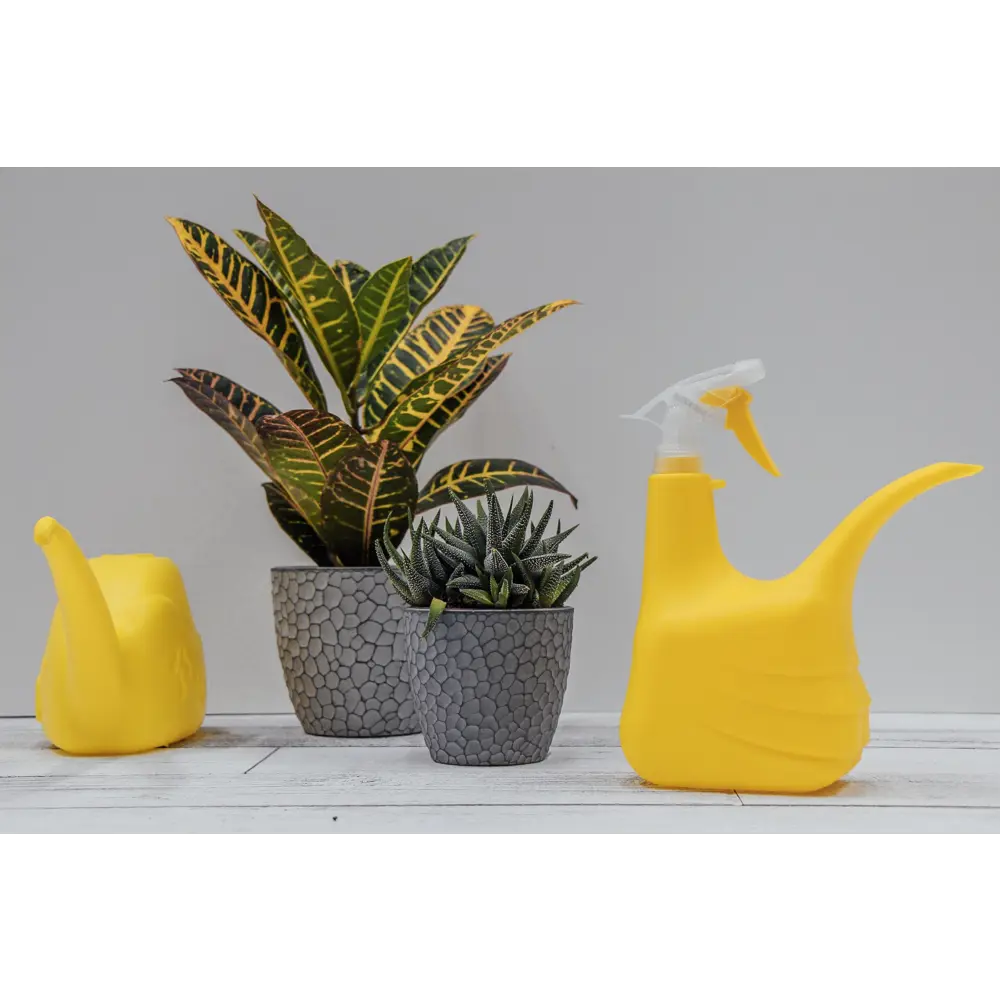 Горшок цветочный Манго ø18 v2.15 л бетон серый Santreyd STLM-2119331 - Вид №3