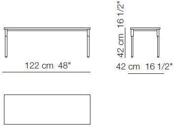 arflex Низкий прямоугольный журнальный столик из мрамора Match sun-id-1402474 - Вид №16