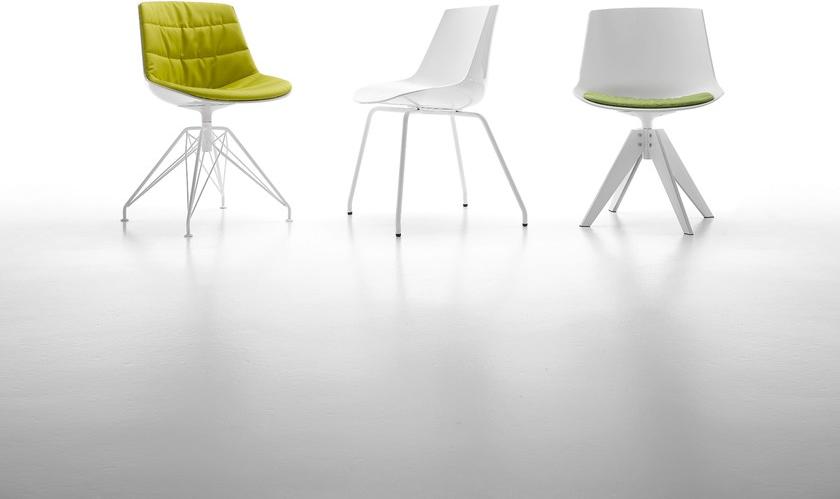 MDF Italia Мягкое вращающееся кресло на жердочке Flow sun-id-1454121 - Вид №3