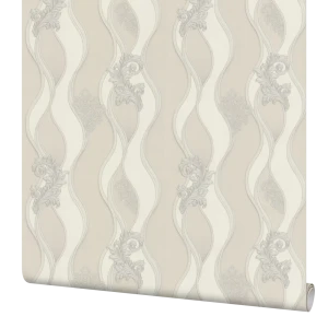 Обои флизелиновые Vog Collection Элида серые 1.06 м 90112-12