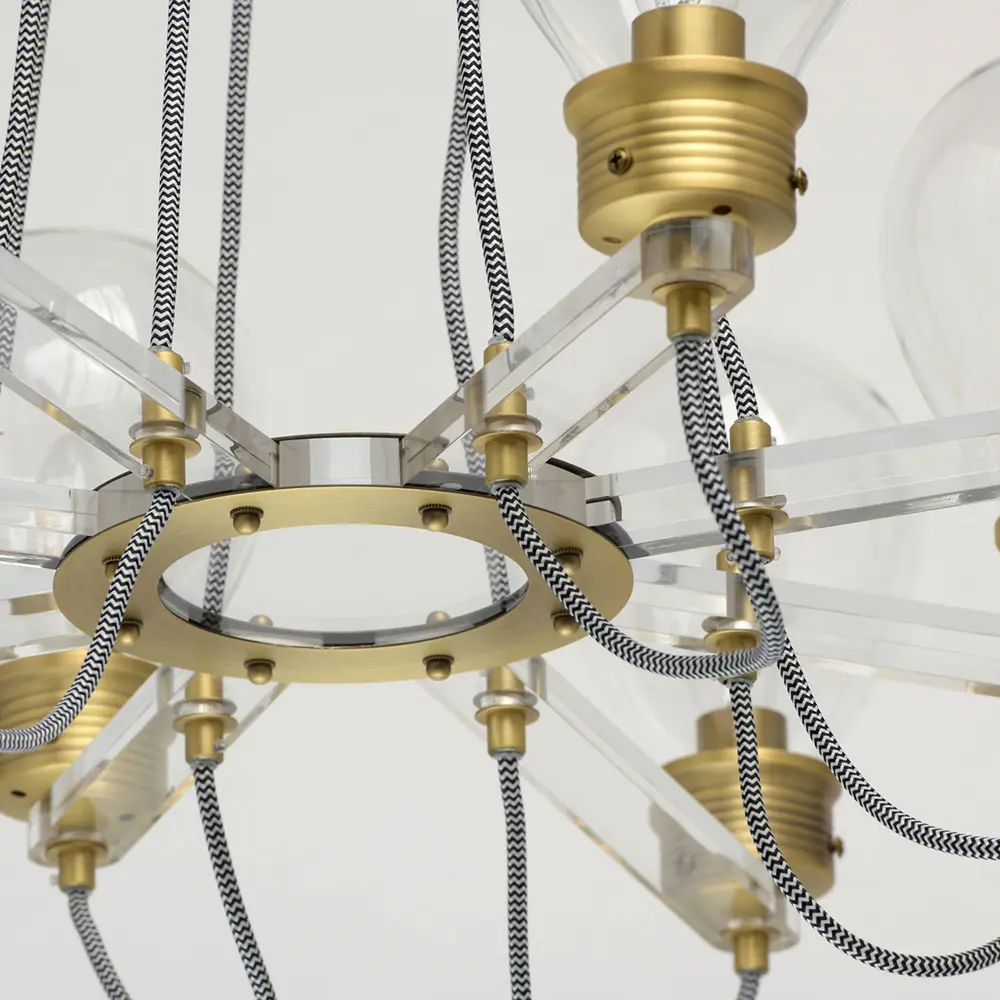 Люстра «Атмосфера» 8хE14х5 Вт MW-Light STLM-2128643 - Вид №8