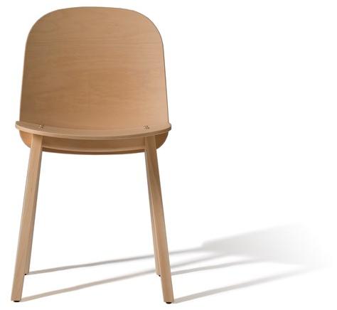 Capdell Стул из бука Wedge sun-id-1361007 - Вид №1