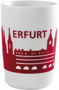 394605A26638C Пять чувств макси-чашки 0,35 л сенсорный! Erfurt красный Kahla-porzellan