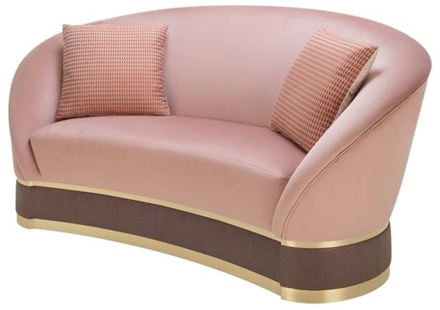 FRATO 2-х местный бархатный диван  Fup220026aai  - Вид №1