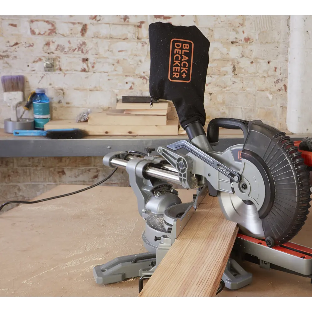 Пила торцовочная Black&Decker BES700-QS, 1600 Вт, 216 мм BLACK + DECKER STLM-2057901 - Вид №10