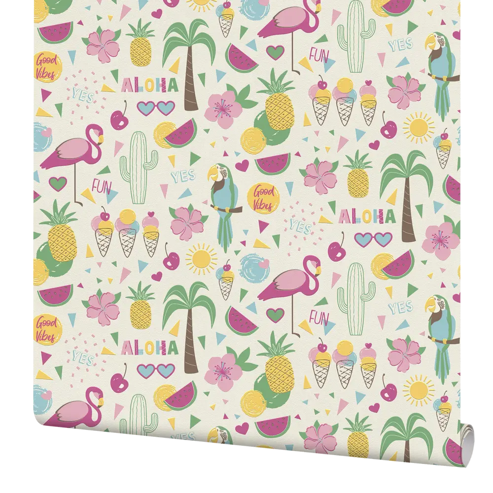 Обои флизелиновые Rasch Kids & Teens III «Aloha» 0.53 м RA 815238 STLM-2098524
