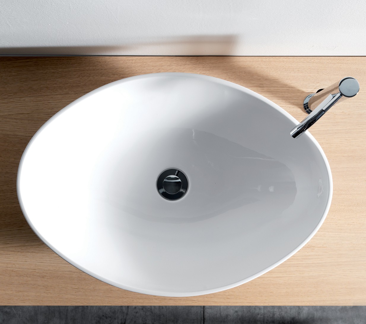 outletEXBELLB.CO Накладная раковина на столешницу  прямоугольная Ex.T  - Вид №2