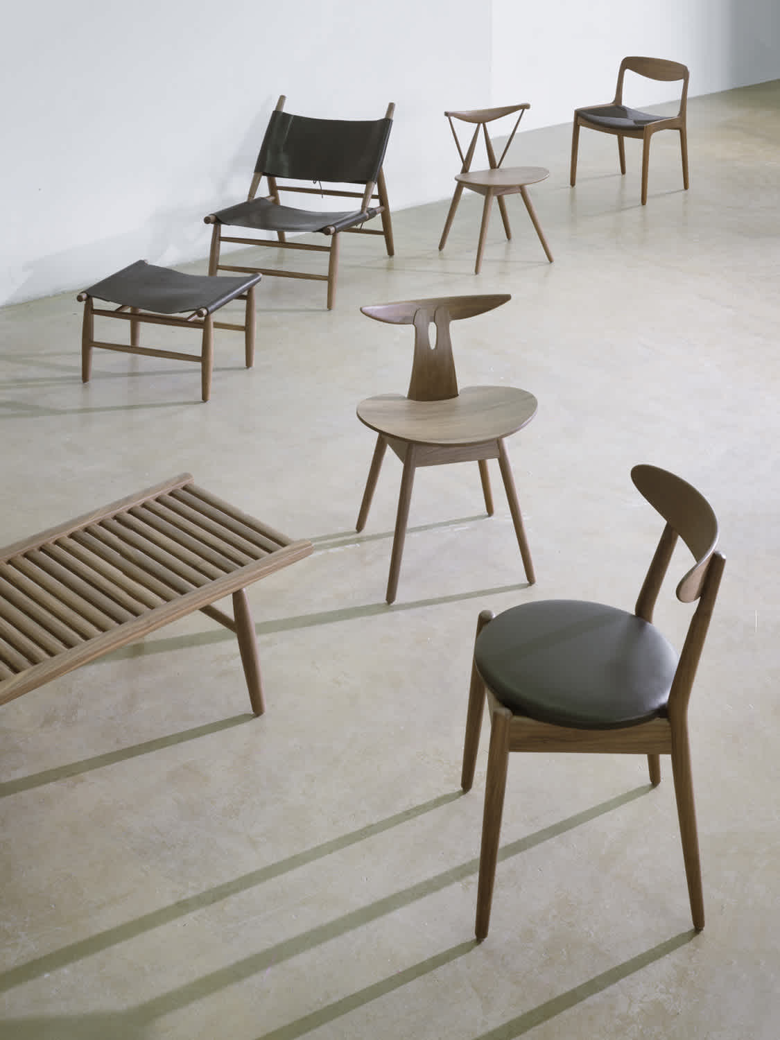 Стул для фортепиано Wohlert (1955) Stellar Works VW-S210-WD - Вид №2