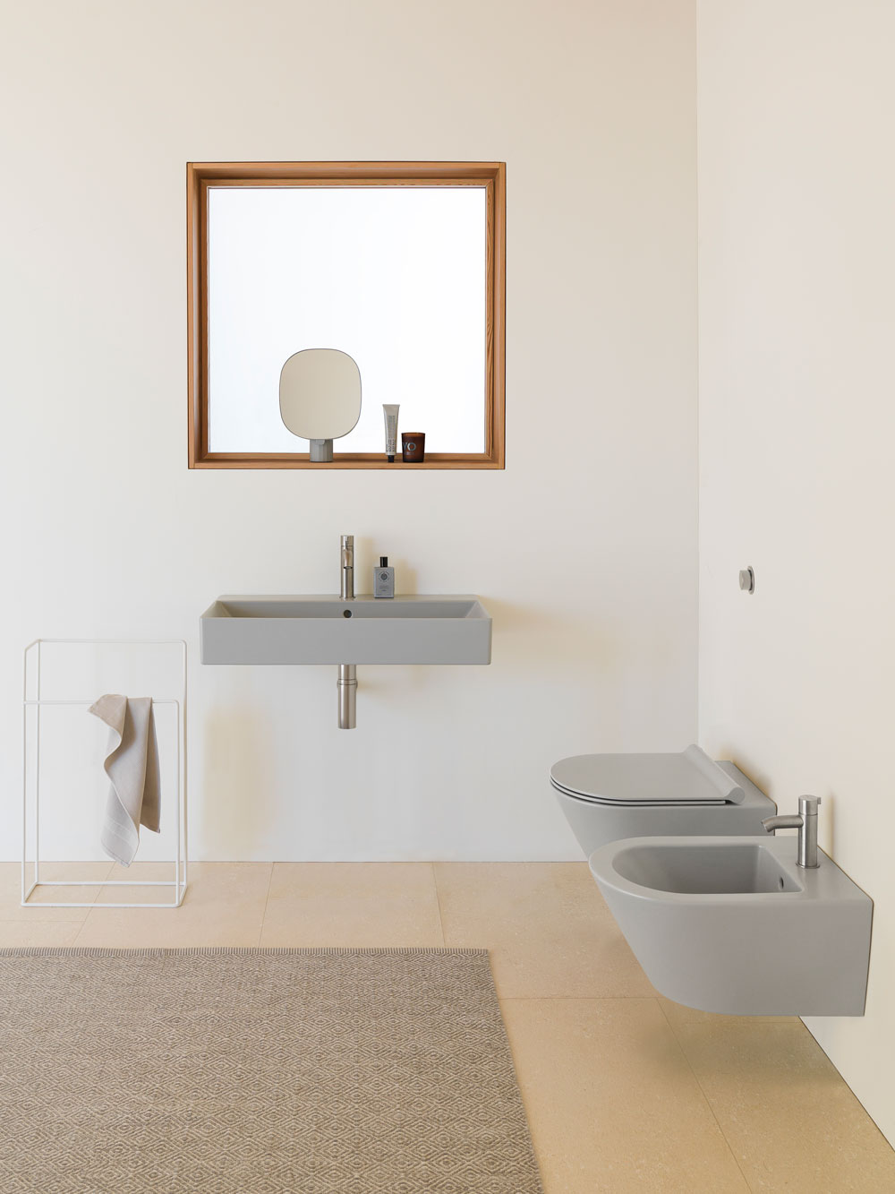 9422109 Подвесная раковина настенная овальная GSI ceramica  белая  - Вид №2