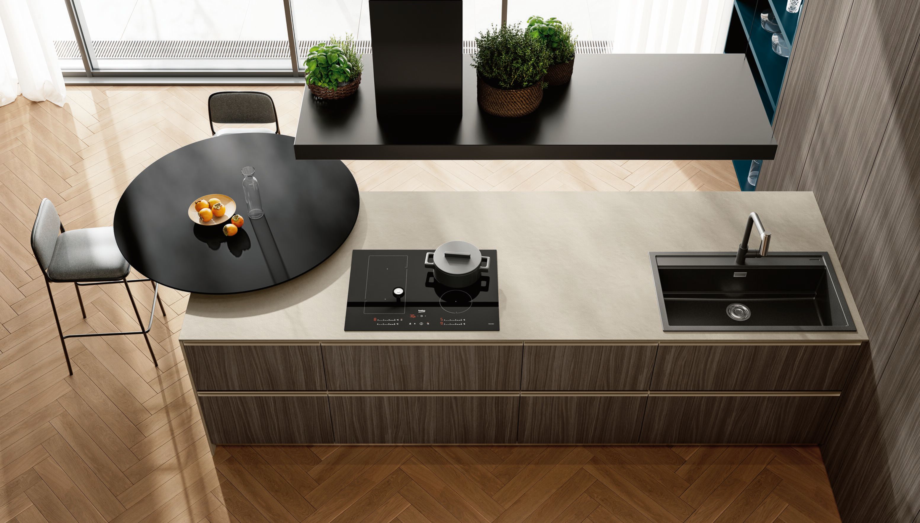 Встроенная кухня Febal Casa Modula ARCH-00140763 - Вид №12