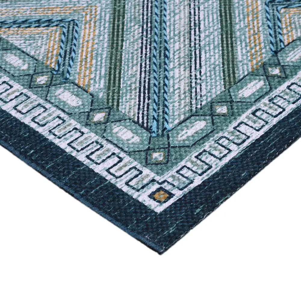 Коврик грязезащитный KREAFORTA Cauvery 60x90 см хлопок цвет перламутровый STLM-2198839 - Вид №2