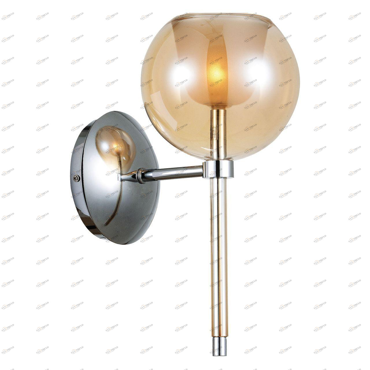 Бра Spot Light Bellissima 1113128 SPOT LIGHT ФАКЕЛ 109664 Бежевый;серебро 