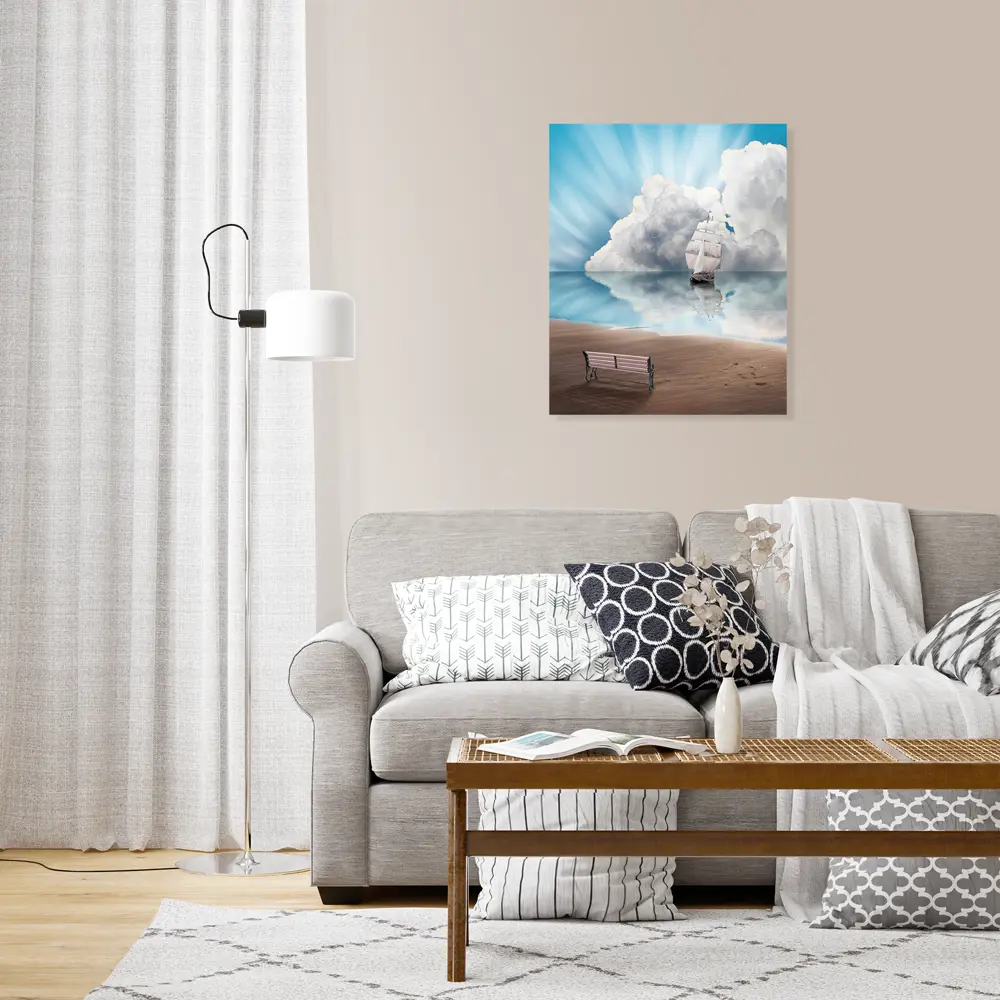 Картина на холсте Морской пейзаж 40х50 см Постер-лайн STLM-2004005 - Вид №5