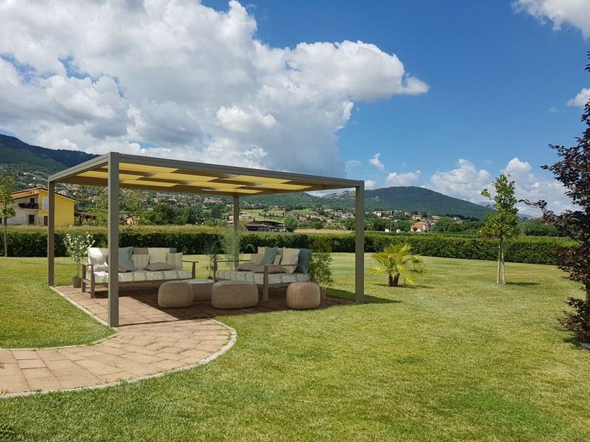 Giulio Barbieri Самонесущая пергола из алюминия и пвх sun-id-1360954 - Вид №9