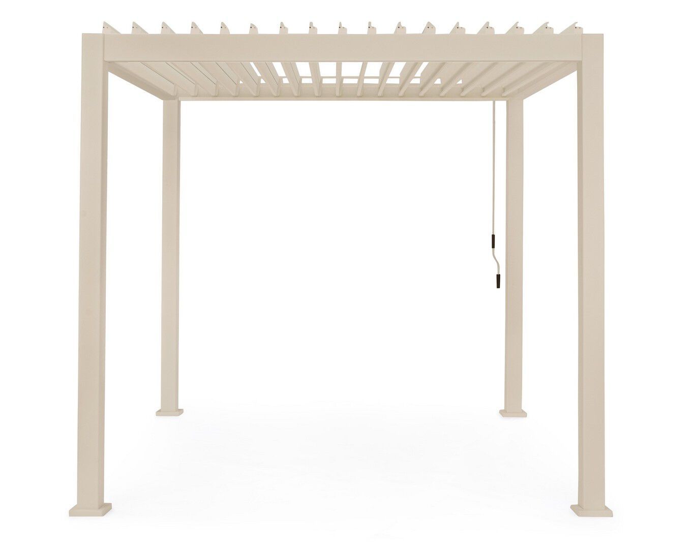 Самонесущая пергола из алюминия с поворотными пластинами BIZZOTTO OCEAN ARCH-00042235 - Вид №2