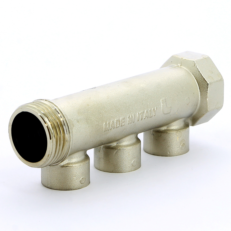 Коллектор НВ 1" никелированный ITAP 3 выхода 1/2"В 38мм 45013 - Вид №2