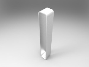 Стальной столб боллард