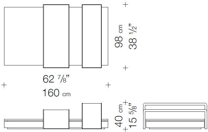 Garbarino Журнальный столик из дуба и мрамора  Ap  - Вид №4