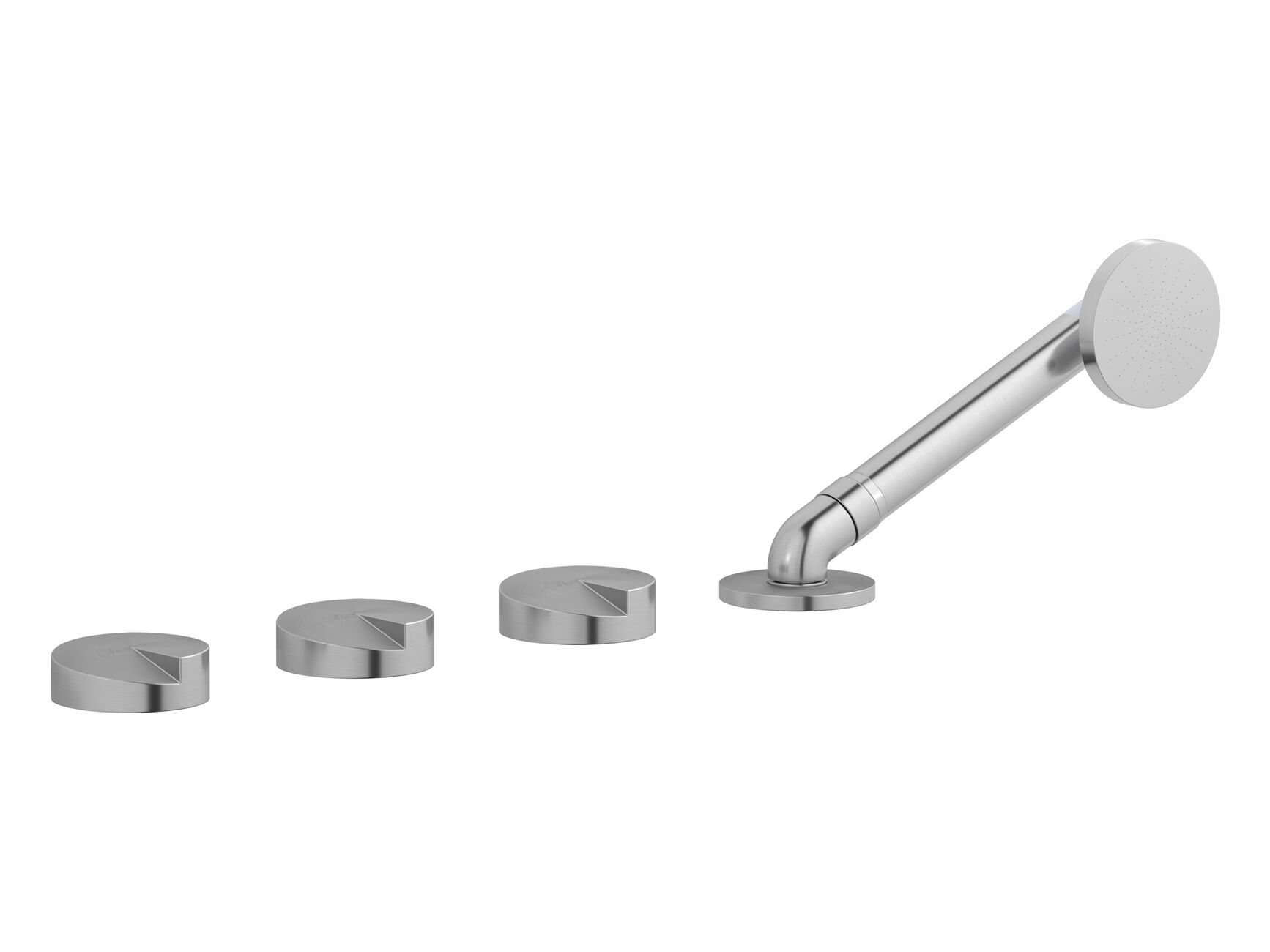 Набор для ванны с 4 отверстиями из нержавеющей стали с ручным душем IB торт ARCH-00109615 - Вид №1