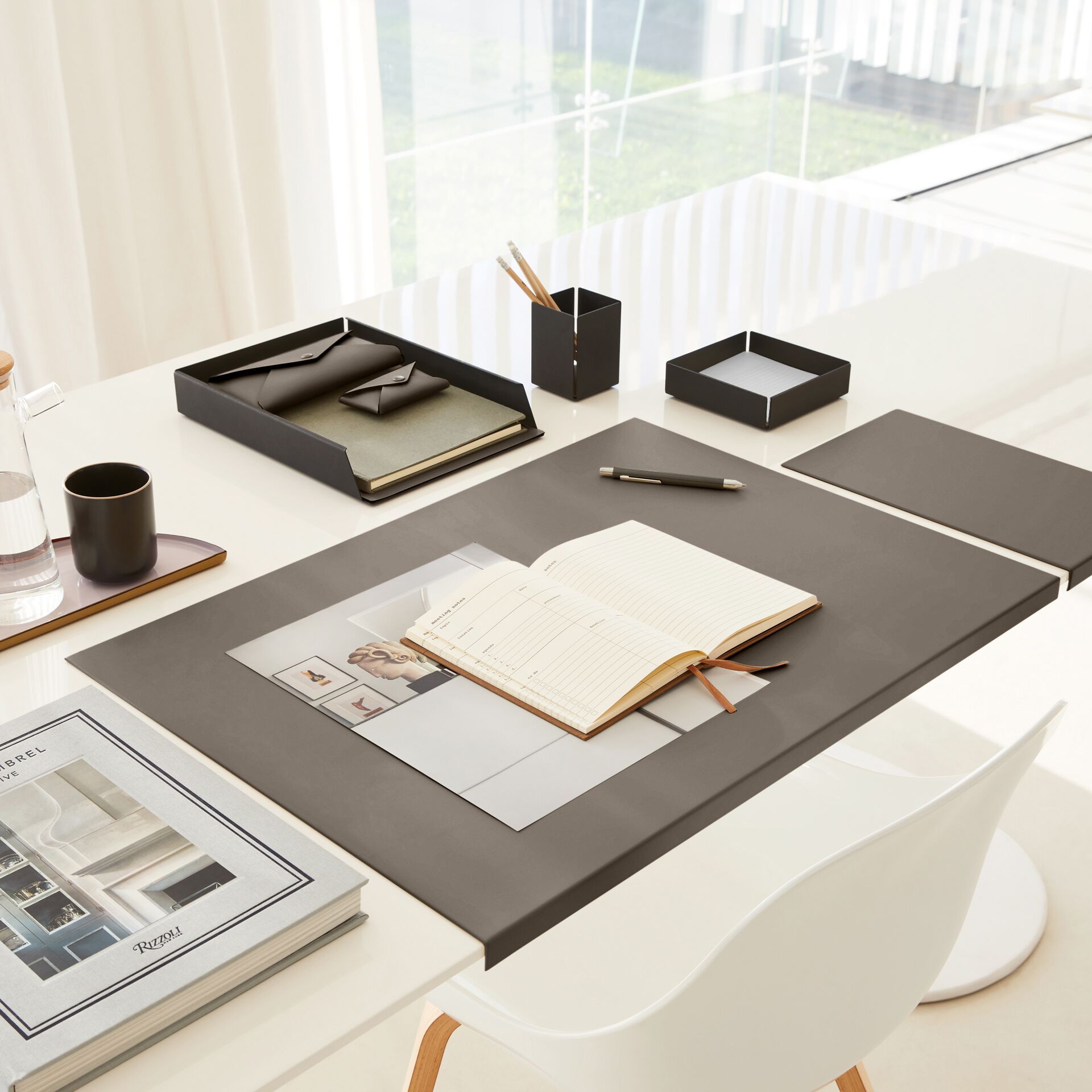 Полые стальные и кожаные чехлы EGLOOH Муар ARCH-00129366 - Вид №14