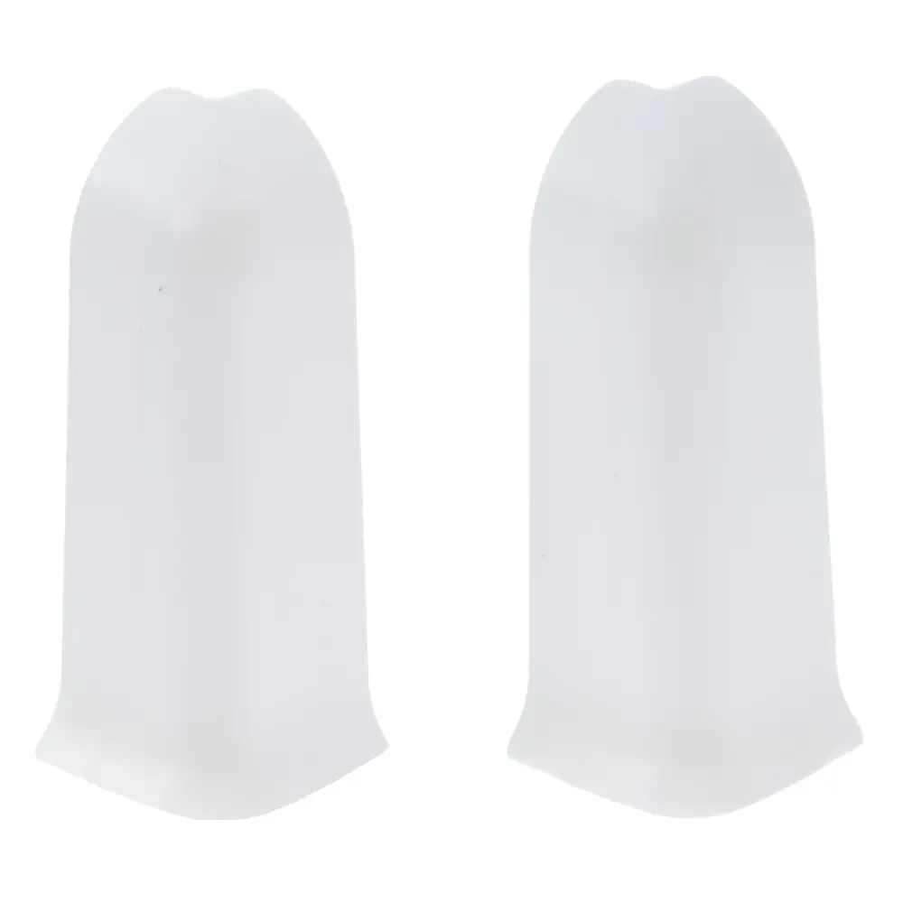 Угол для плинтуса внешний «Белый» 86 мм 2 шт TPlast STLM-2074987