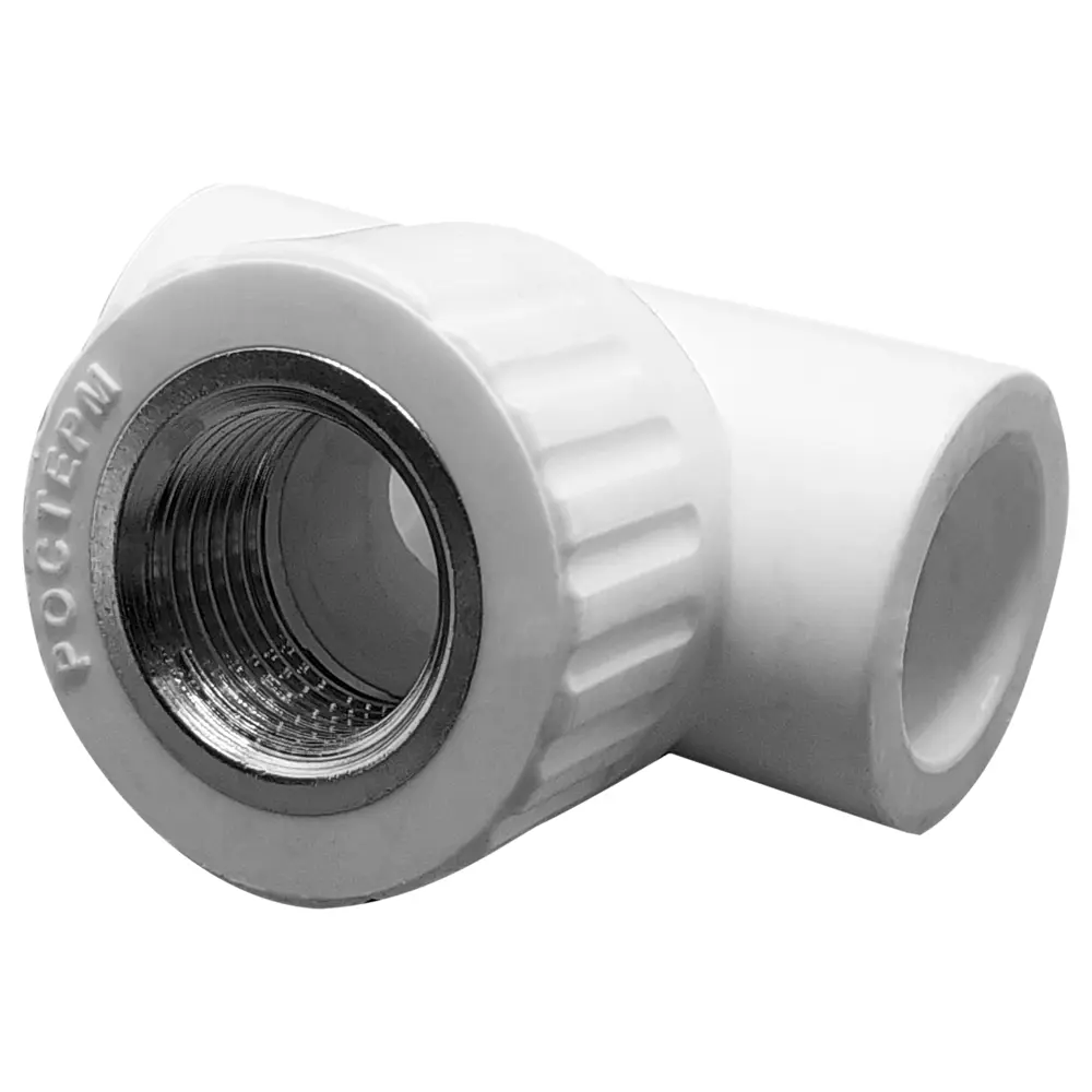 Тройник комбинированный Ростерм 32x3/4"x32 мм ВР полипропилен STLM-2012289