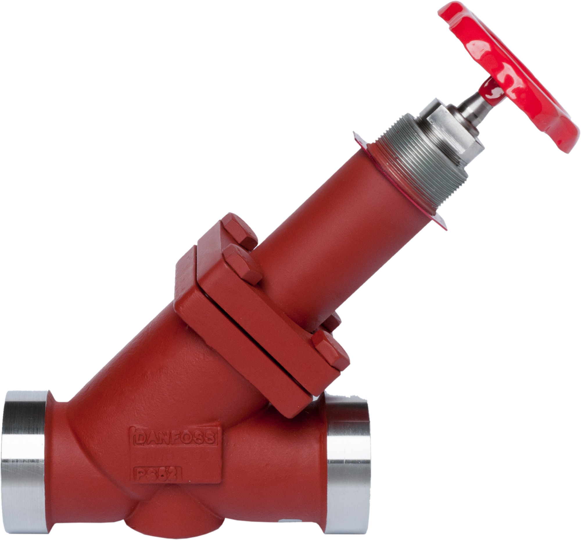 Danfoss SVA-L — запорные клапаны с удлиненным штоком SVA-L 15 D STR H-WHEEL Запорный клапан 148B5250  - Вид №1