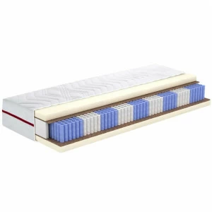 Матрас с независимым пружинным блоком 140x200 "Адонис 2.15" BELABEDDING  129414 Белый