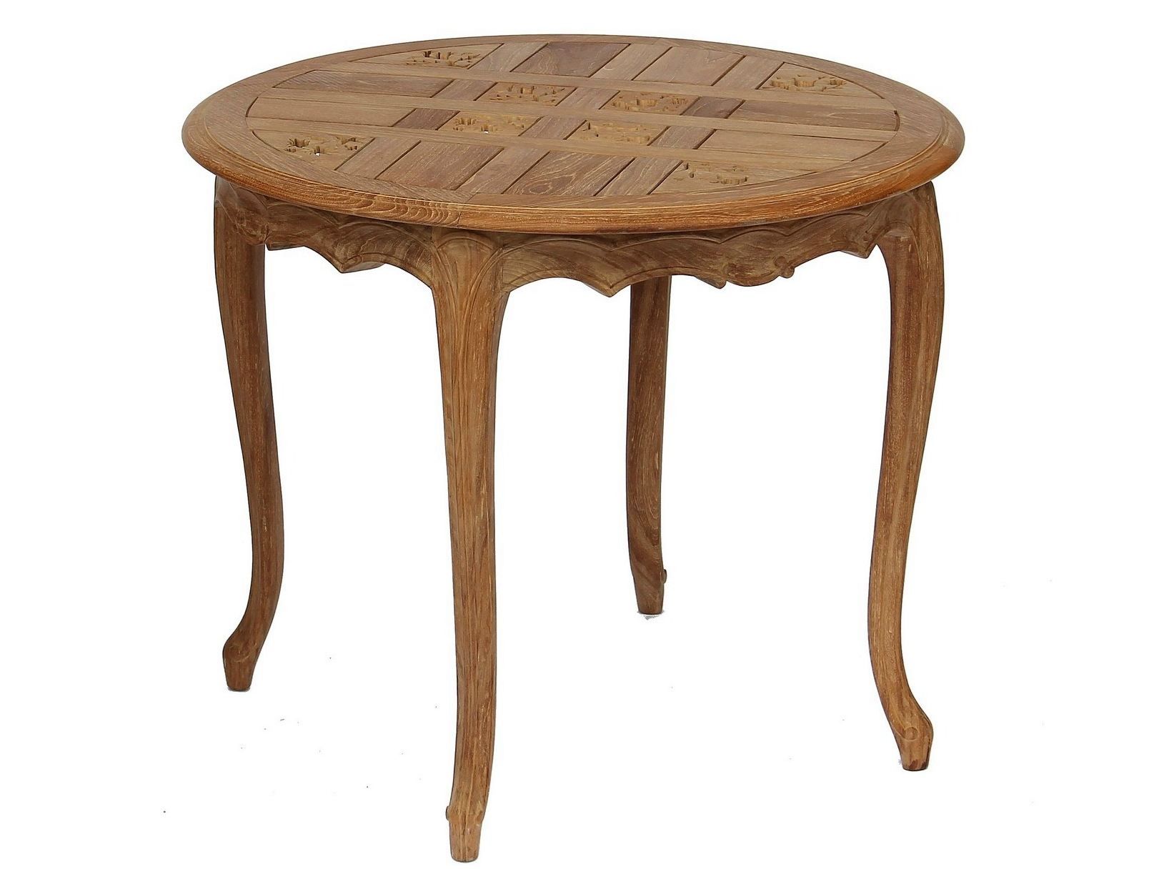 Круглый стол из тикового дерева ASTELLO Jasmin ARCH-00077240