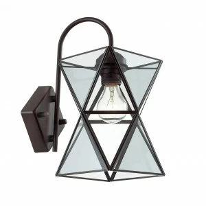 Бра Favourite Polihedron 1919-1W FAVOURITE ФОНАРЬ 079140 Прозрачный;серый