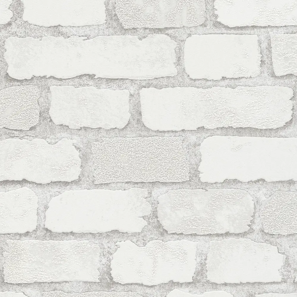 Обои флизелиновые Marburg Brique белые 1.06 м 97987 STLM-2146220 - Вид №1