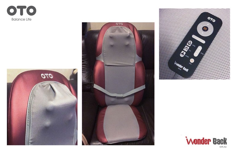 WB-64 Массажная накидка OTO WONDER BACK ОТО  - Вид №1