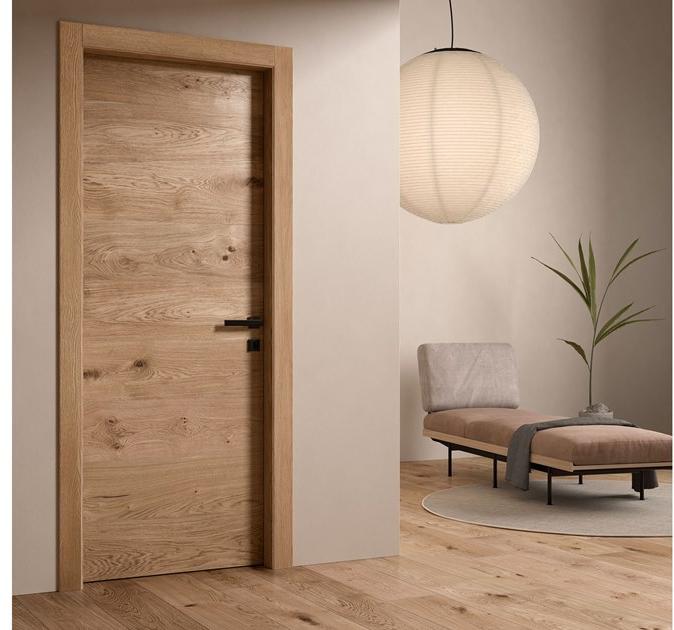 GAROFOLI Распашная деревянная дверь Moderno sun-id-1477141 - Вид №5