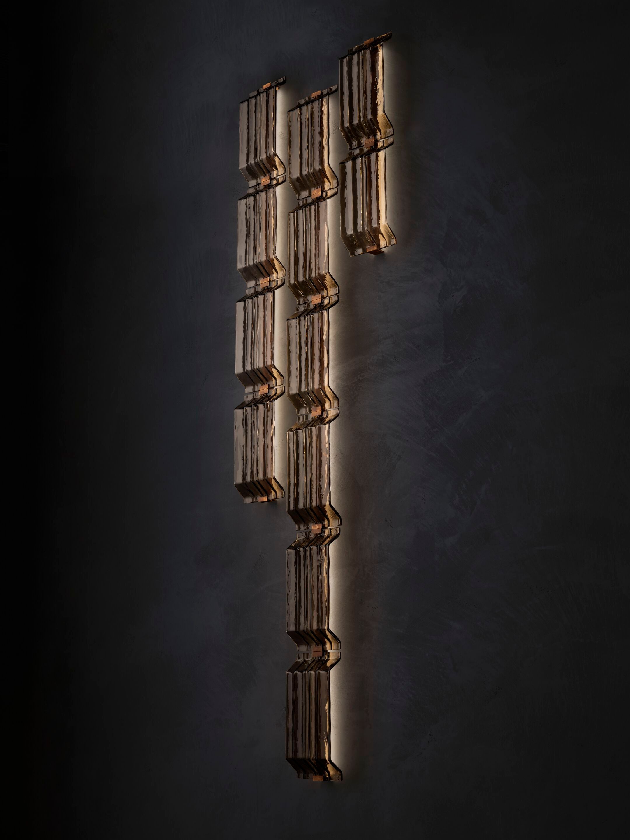 Настенный светильник из муранского стекла с регулируемой яркостью Henge VIBE ARCH-00058974