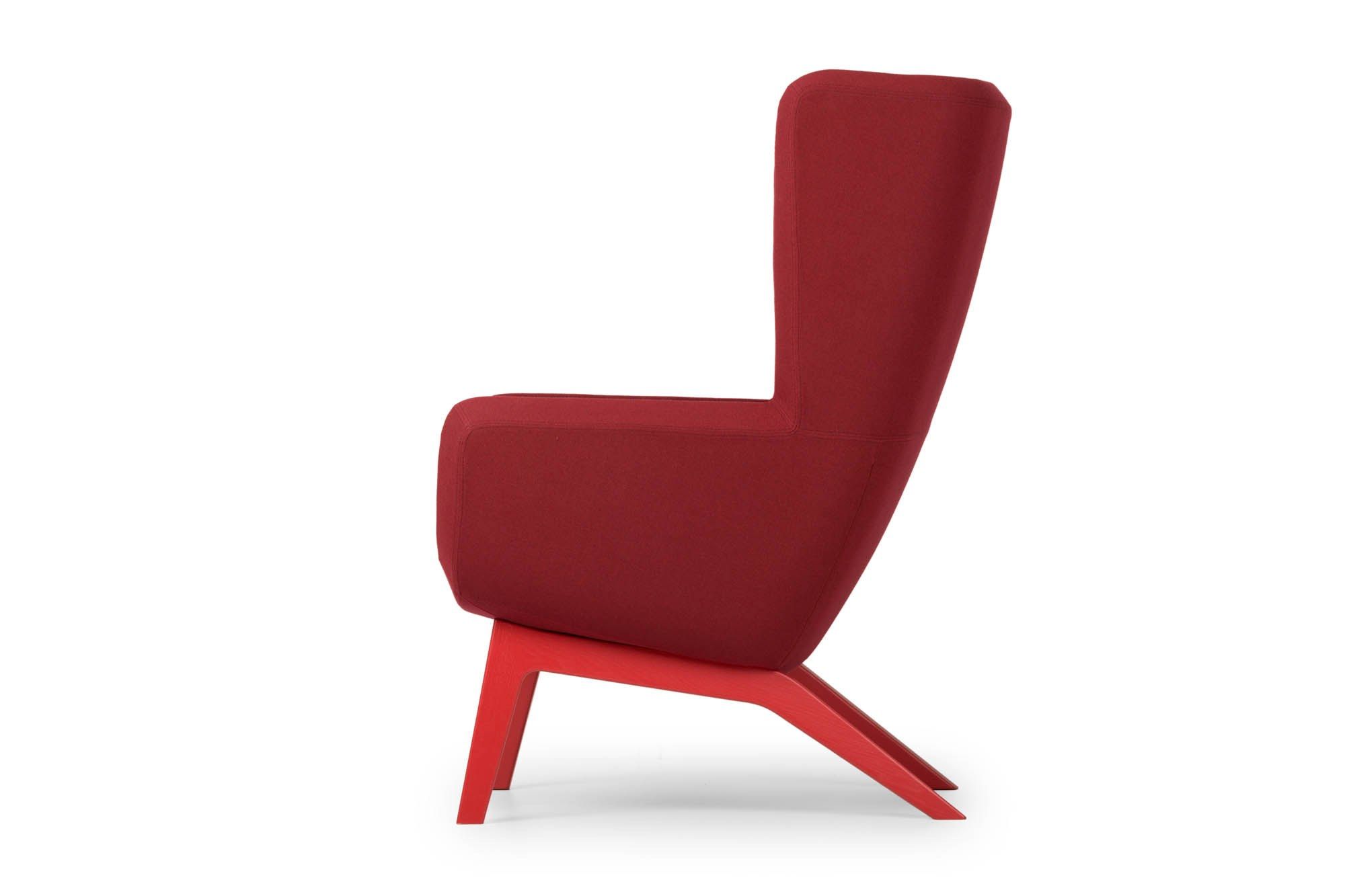 Тканевое кресло с подлокотниками с высокой спинкой True Design Arca ARCH-00046815 - Вид №9