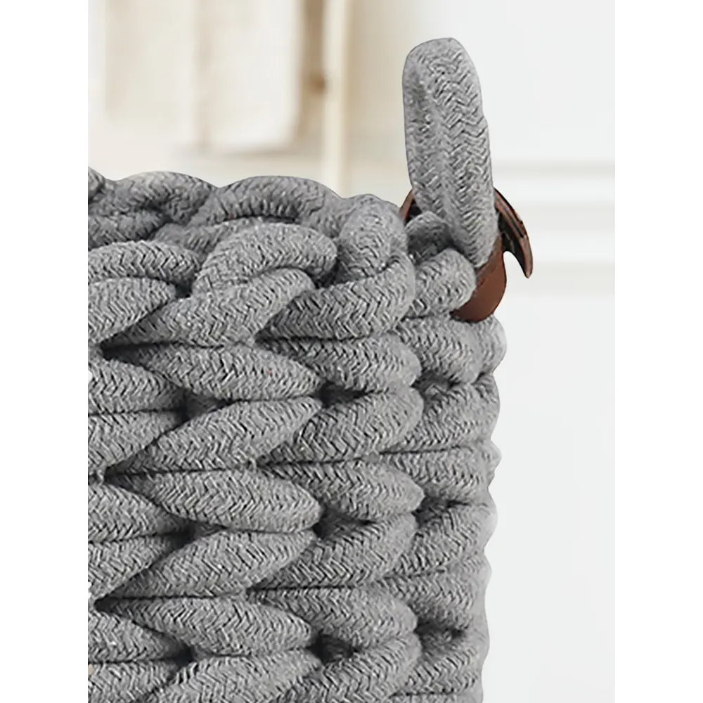 Корзина для хранения Zenfort Вологда 5л текстиль серый Этна STLM-2095895 - Вид №1