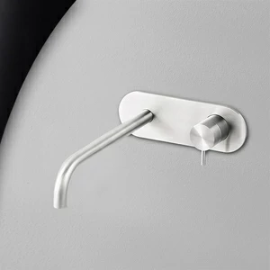 Смеситель для раковины сталь глянцевая Toki Radomonte TKI22L