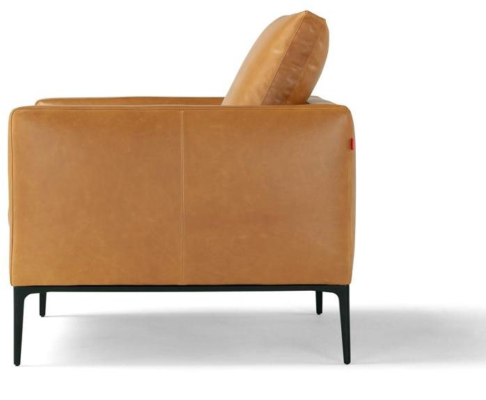 AMURA Кожаное кресло с подлокотниками Leonard Am024 010 - Вид №2