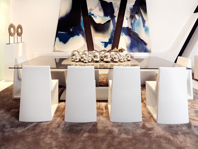 VONDOM Прямоугольный стеклянный стол Rest sun-id-1417370 - Вид №2