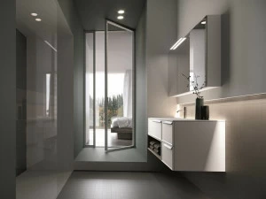 Ideagroup Подвесная тумба под умывальник с ящиками Form